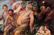 Anthony Van Dyck Triumph des Silen oil on canvas